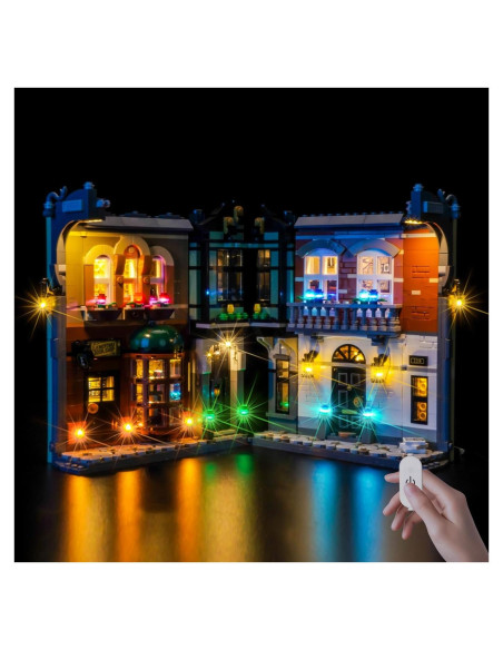 Kit de Luz LED Hilighting para Lego Sherlock Holmes Book Nook Kit de Luz LED Hilighting para Lego Sherlock Holmes Book Nook