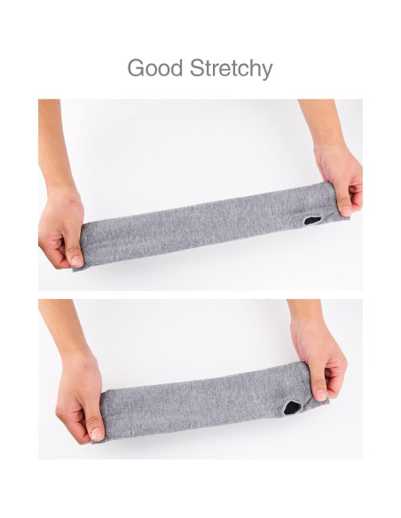 Guantes Largos Sin Dedos Bememo para Mujeres - 3 Pares Calentadores de Brazos Guantes Largos Sin Dedos Bememo para Mujeres - 3 Pares Calentadores de Brazos