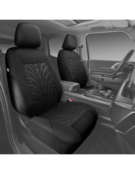 Fundas de Asiento CAR PASS Dos Frontal Negro para Auto Fundas de Asiento CAR PASS Dos Frontal Negro para Auto
