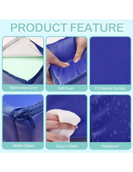 16 PCS Bloques de Espuma PU Coloridos para Niños - Juguete Educativo 16 PCS Bloques de Espuma PU Coloridos para Niños - Juguete Educativo