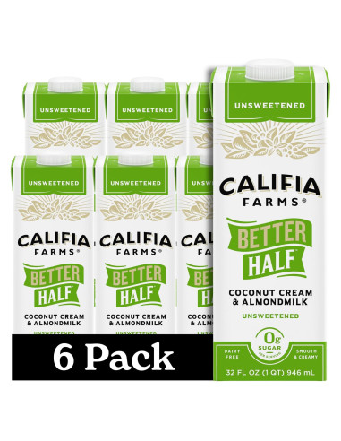 Crema Vegana Sin Azúcar Califia Farms 192 Oz - Keto