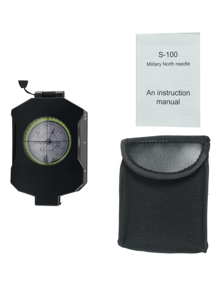 Brújula Militar JYEASTZ con Clinómetro y Lente Ajustable Brújula Militar JYEASTZ con Clinómetro y Lente Ajustable