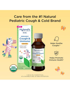 Jarabe orgánico para la tos Hyland's 118 ml niños 2
