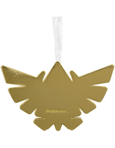 Adorno Navideño Hallmark Emblema de Hyrule 6.35x3.81cm