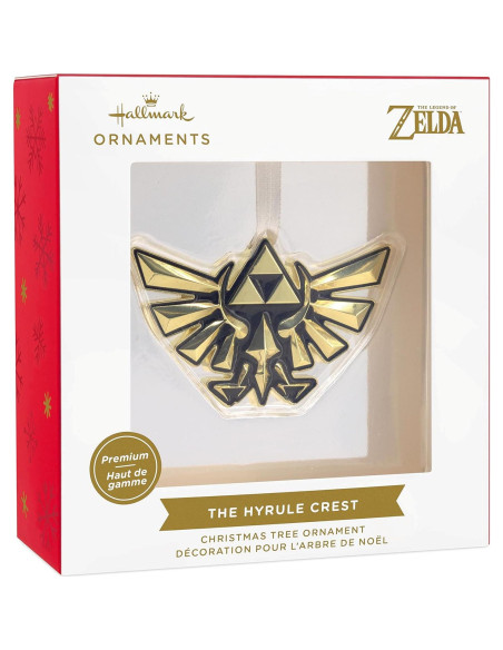 Adorno Navideño Hallmark Emblema de Hyrule 6.35x3.81cm Adorno Navideño Hallmark Emblema de Hyrule 6.35x3.81cm