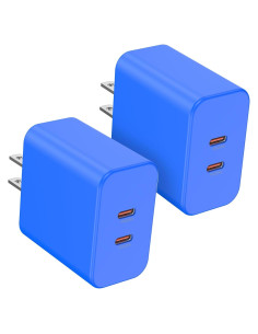 Cargador Dual USB C 40W Susnwere - Adaptador Rápido 2 Puertos