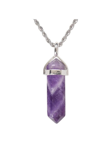 Colgante de Reiki Chakra Hexagonal Justinstones con Cadena 50.8 cm Colgante de Reiki Chakra Hexagonal Justinstones con Cadena 50.8 cm