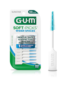GUM Soft-Picks Palillos Dentales para Espacios Amplios 50 Unidades 2