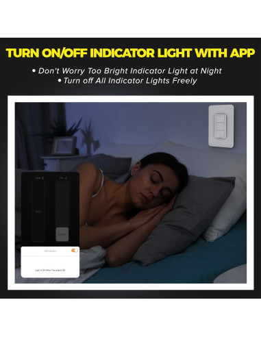 Interruptor Inteligente de Ventilador y Luz Lightinginside LID01