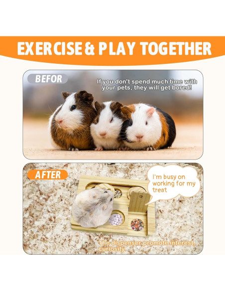 Juguete de Forrajeo para Conejos Hamiledyi Sniff n' Snack Juguete de Forrajeo para Conejos Hamiledyi Sniff n' Snack