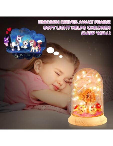 Kit de Manualidades Luz Nocturna Unicornio HONGID 7.6x12.7cm Kit de Manualidades Luz Nocturna Unicornio HONGID 7.6x12.7cm