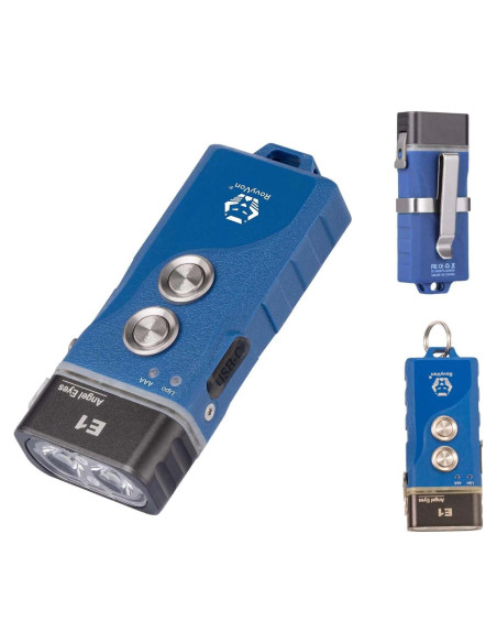 Linterna RovyVon E1 Mini EDC 700 Lúmenes Recargable USB-C Linterna RovyVon E1 Mini EDC 700 Lúmenes Recargable USB-C