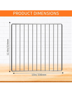 Rejilla de Alambre Ninja DCT401 DCT451 33x31.5cm Acero Inoxidable 2