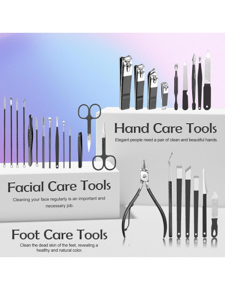 Kit de Manicura Profesional Andrea 30 en 1 para Hombres Kit de Manicura Profesional Andrea 30 en 1 para Hombres