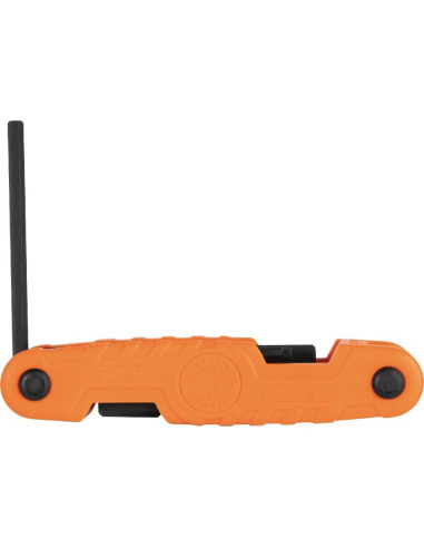 Juego de Llaves Hexagonales Plegables Klein Tools 10 Tamaños Métricos