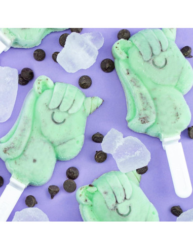 Moldes de Helado ZOKU Unicornio Set de 2, 4 Moldes Silicona 73ml