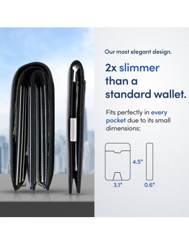 Billetera Travando AirTag para hombres con bloqueo RFID