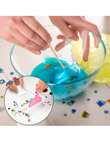 Juego de Escoba y Recogedor Mini CHENGU - 3 Piezas Colores