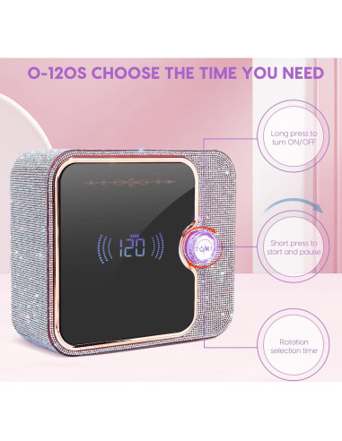 Lámpara UV Recargable ANBEISTEE para Uñas en Gel 72W
