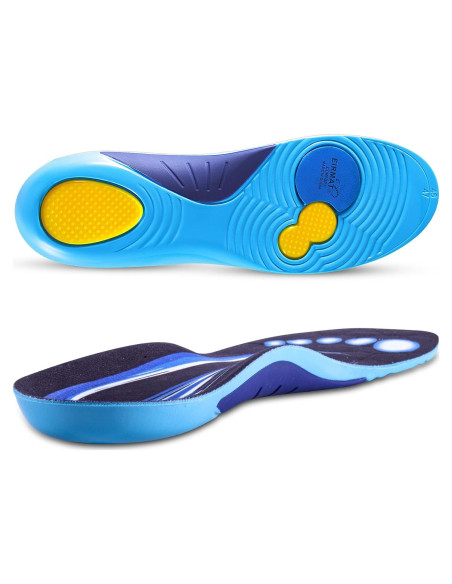 Plantillas Ortopédicas EIRMAT para Fascitis Plantar - Soporte Arco Alto Plantillas Ortopédicas EIRMAT para Fascitis Plantar - Soporte Arco Alto