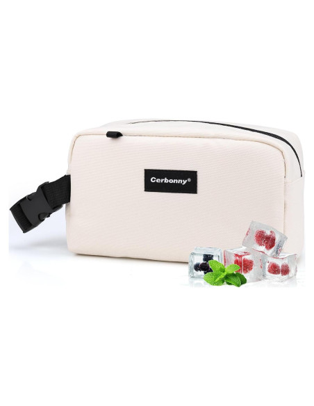 Bolsa Térmica Mini Cerbonny Beige 2.5L Aislante para Snacks Bolsa Térmica Mini Cerbonny Beige 2.5L Aislante para Snacks