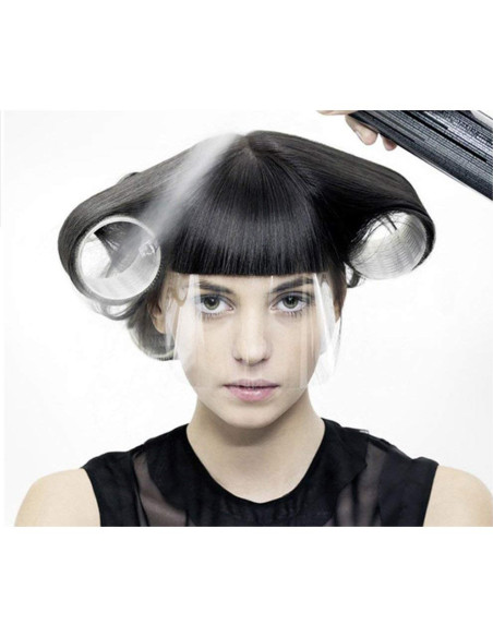 Escudo Facial Desechable LWBTOSEE 100 Pcs para Corte y Ducha Escudo Facial Desechable LWBTOSEE 100 Pcs para Corte y Ducha