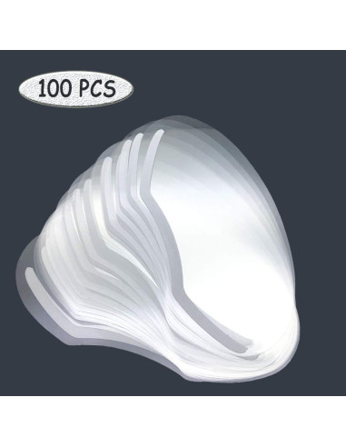 Escudo Facial Desechable LWBTOSEE 100 Pcs para Corte y Ducha