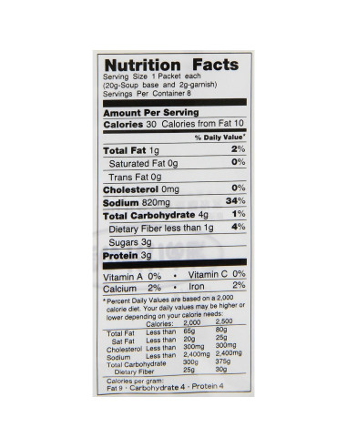Sopa Instantánea de Miso Miko Brand con Tofu 176g
