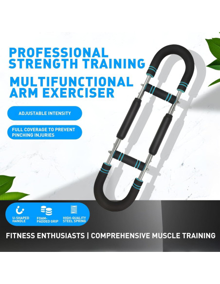 Entrenador de brazos Saker Twister 40-90lb ajustable para fitness Entrenador de brazos Saker Twister 40-90lb ajustable para fitness