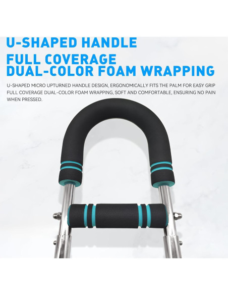 Entrenador de brazos Saker Twister 40-90lb ajustable para fitness Entrenador de brazos Saker Twister 40-90lb ajustable para fitness