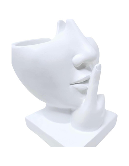 Soporte de Gafas y Maceta Artsy Face - Keep Silent Soporte de Gafas y Maceta Artsy Face - Keep Silent