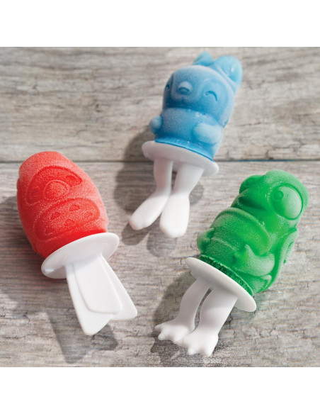 Moldes de Paletas ZOKU Gato Silicona Set de 2 41.6ml Moldes de Paletas ZOKU Gato Silicona Set de 2 41.6ml