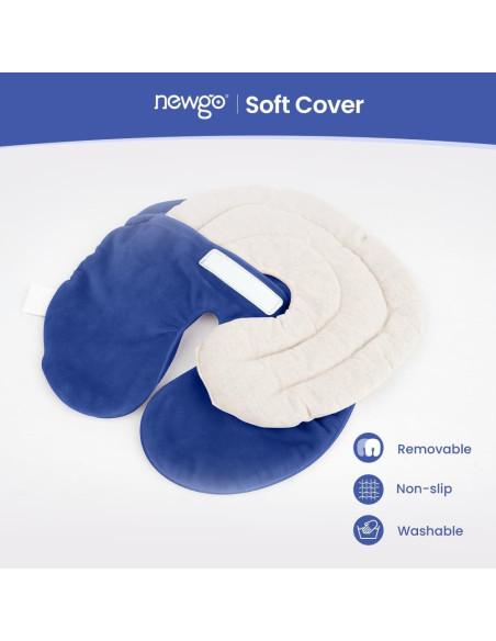 Máscara de Calor NEWGO para Alivio Sinusal y Ocular - Azul Máscara de Calor NEWGO para Alivio Sinusal y Ocular - Azul
