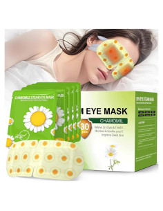 ProCIV 30 Paquetes Máscara de Ojos Calentada Manzanilla