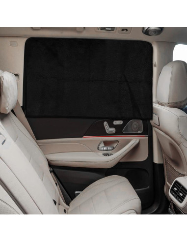 Cortinas de Ventana para Auto ZATOOTO 2 Pcs Sombra Magnética