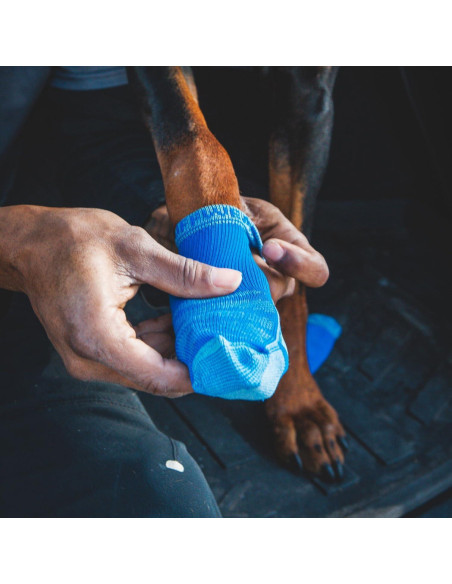Calcetines para perros Ruffwear Bark'n Boot Azul piscina Calcetines para perros Ruffwear Bark'n Boot Azul piscina