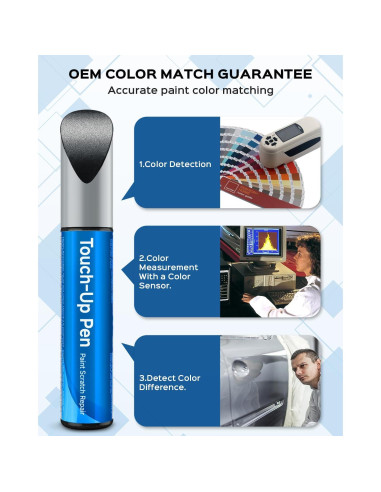 Kit de pintura de retoque RSACET Aurora Black Pearl para Kia