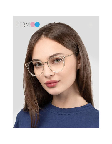 Gafas anti luz azul Firmoo para computadora, diseño gato, UV400