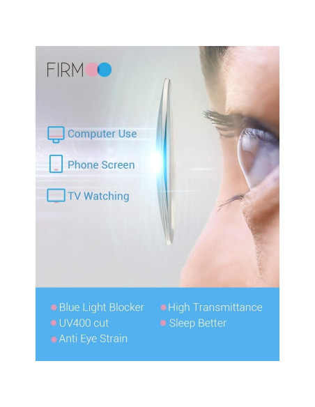 Gafas anti luz azul Firmoo para computadora, diseño gato, UV400 Gafas anti luz azul Firmoo para computadora, diseño gato, UV400