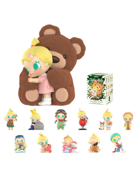 Figuras Coleccionables POP MART Baby Molly - Caja Sorpresa Figuras Coleccionables POP MART Baby Molly - Caja Sorpresa