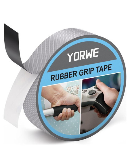Cinta de Agarre de Goma Yorwe 2.5cm x 3m Antideslizante Cinta de Agarre de Goma Yorwe 2.5cm x 3m Antideslizante