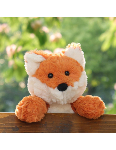 Zorro de Peluche Amarillo Apricot Lamb 20 cm Suave y Abrazable Zorro de Peluche Amarillo Apricot Lamb 20 cm Suave y Abrazable