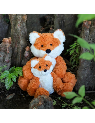 Zorro de Peluche Amarillo Apricot Lamb 20 cm Suave y Abrazable