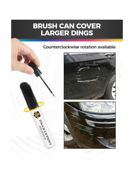 Bolígrafo de Pintura de Retocado UBOG para Rayones de Coche Negro Bolígrafo de Pintura de Retocado UBOG para Rayones de Coche Negro