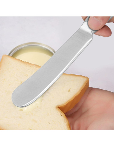 Juego de cuchillos para untar VANRA 4 piezas acero inoxidable 15 cm