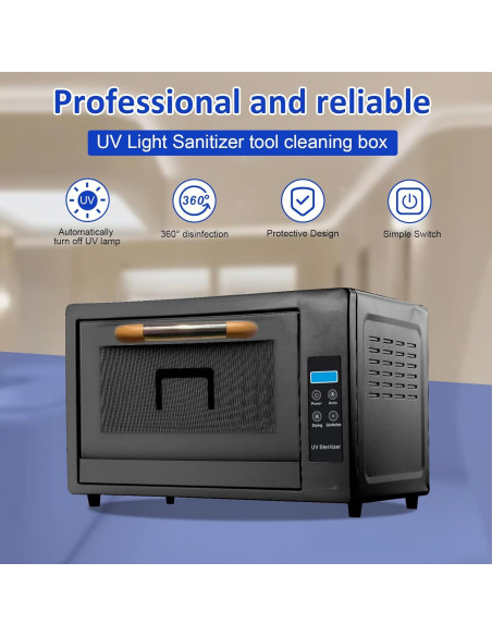 Gabinete de Desinfección UV 24L Genérico - Caja Limpiadora UVC Gabinete de Desinfección UV 24L Genérico - Caja Limpiadora UVC
