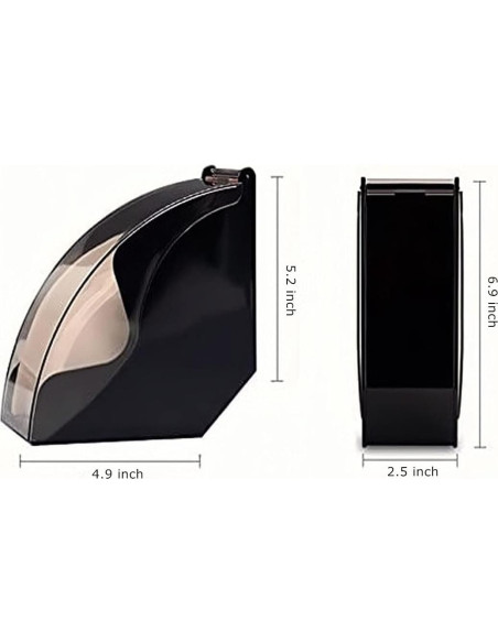 Soporte para Filtros de Café HOMEE, Capacidad 100 Pcs, Negro Soporte para Filtros de Café HOMEE, Capacidad 100 Pcs, Negro