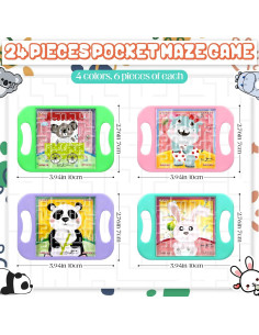 24 Cubos de Rompecabezas Laberinto JellyArch - Juego Educativo 2