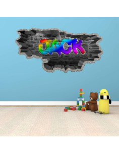 Adhesivo de Pared Personalizado MySticky Graffiti 70x34cm 2