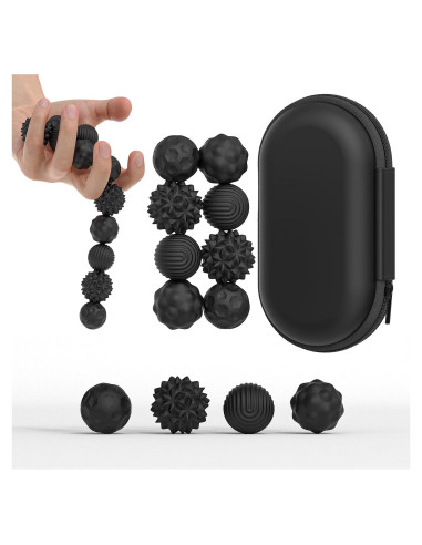 Bolas Magnéticas Antiestrés FZChenrry - Juguete Sensorial 8 Piezas